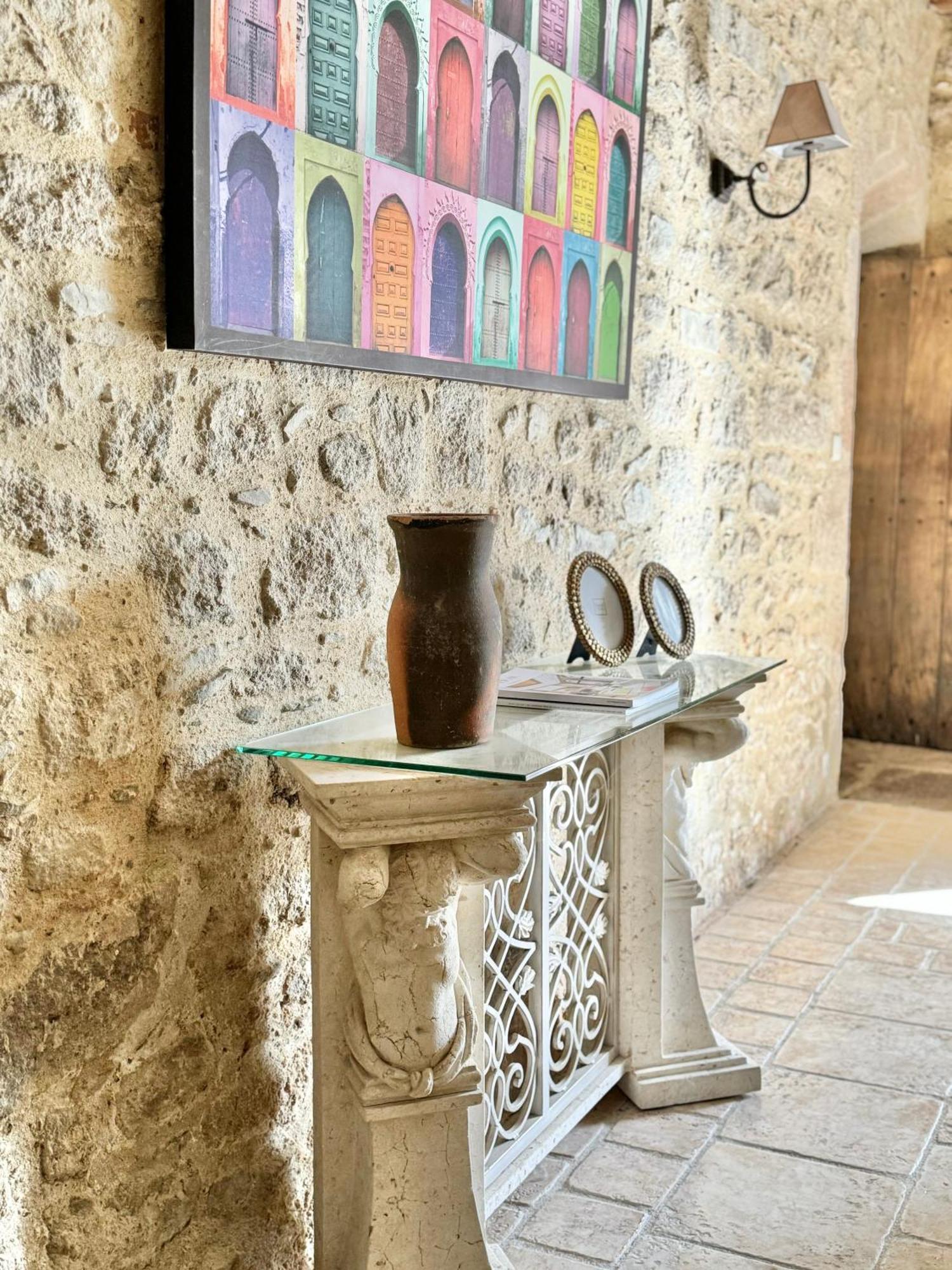 Manoir Medieval Art Deco - Logis Des 3 Artistes セーヴルモン エクステリア 写真