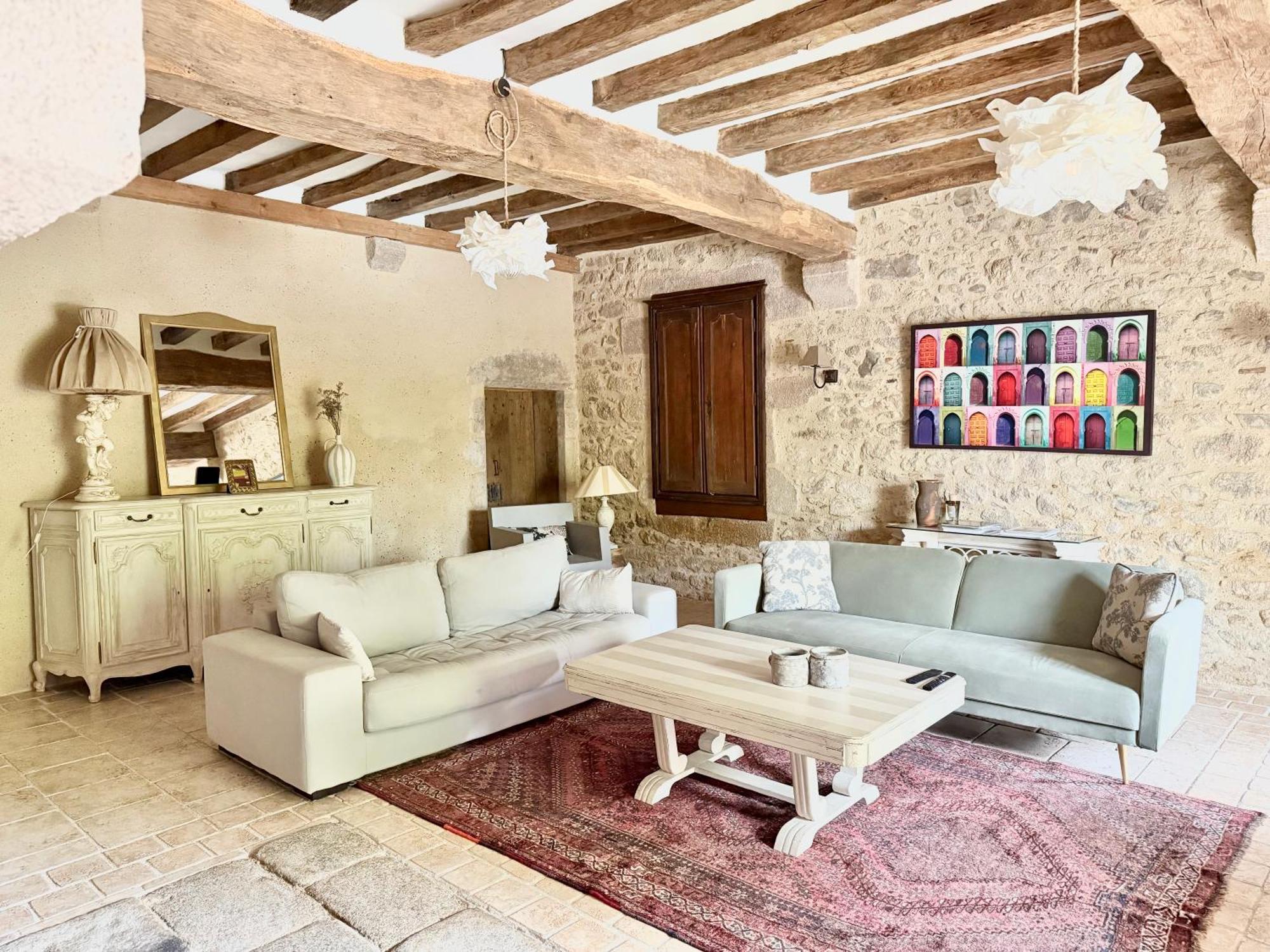 Manoir Medieval Art Deco - Logis Des 3 Artistes セーヴルモン エクステリア 写真